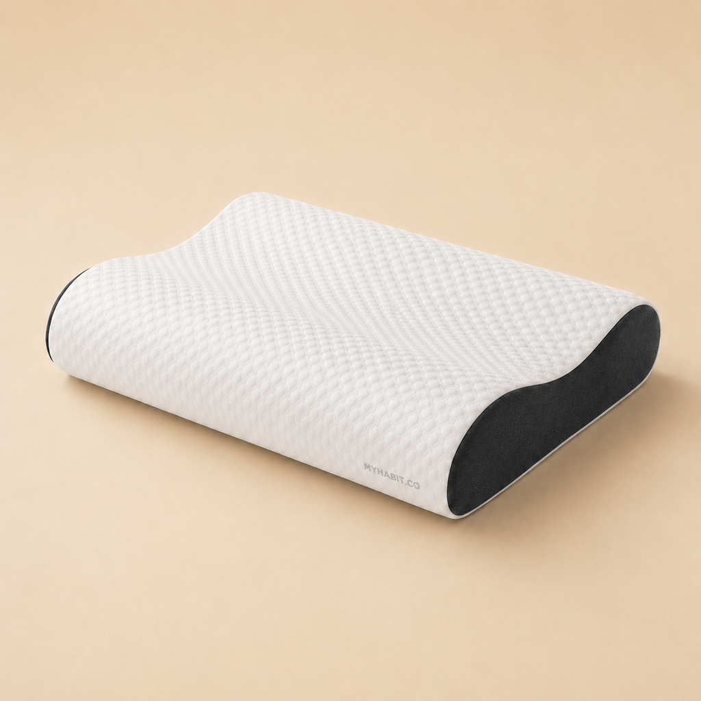 Ergonomic Memory  Foam Cervical Pillow