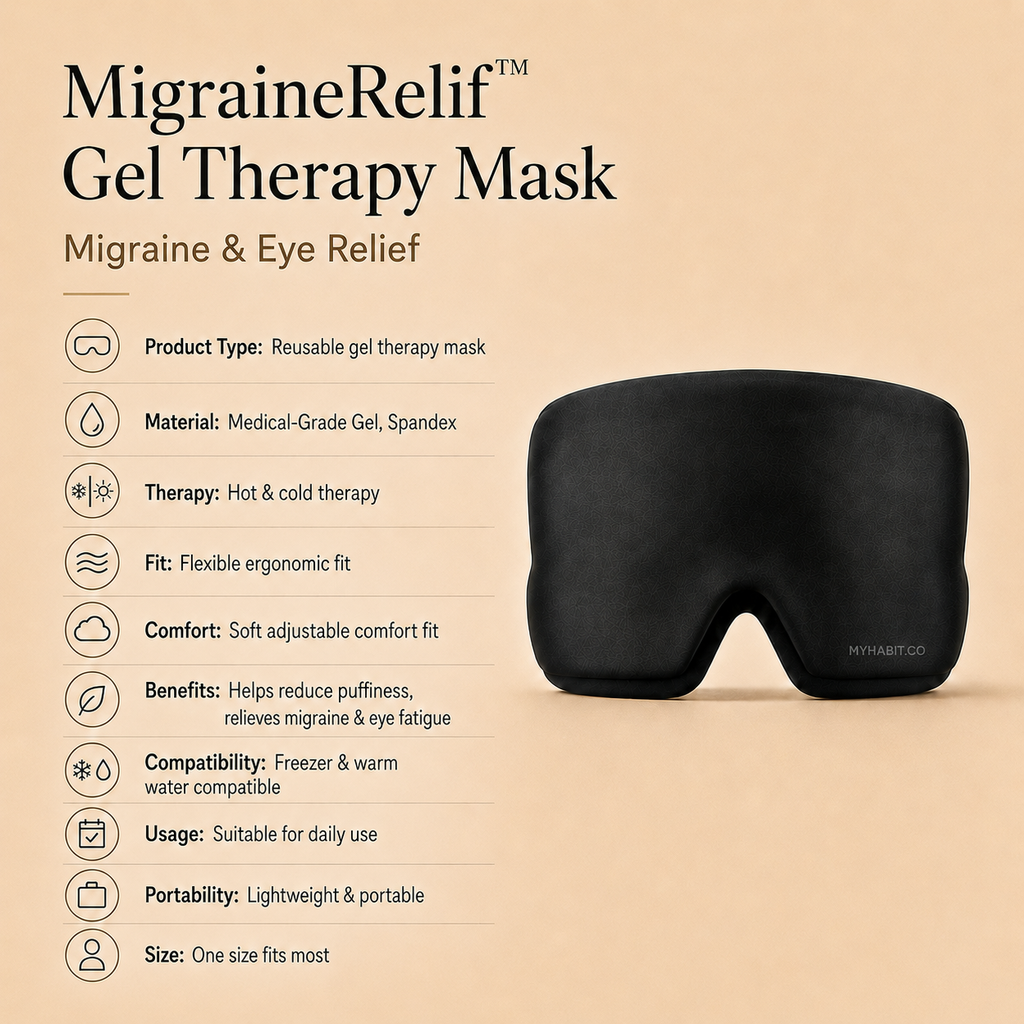 MigraineRelief™ Gel Therapy Mask