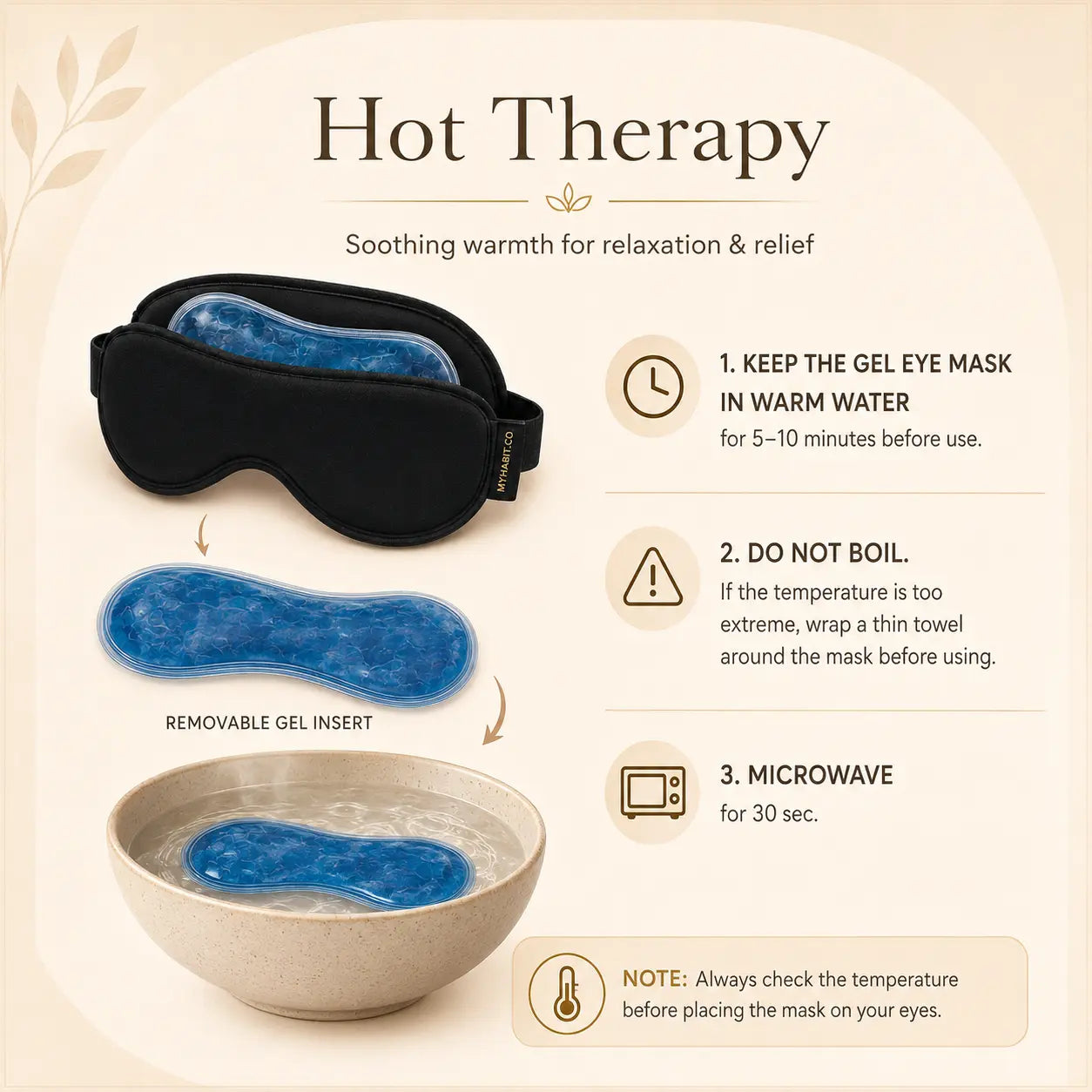EyeRelief™ Cooling Gel Mask