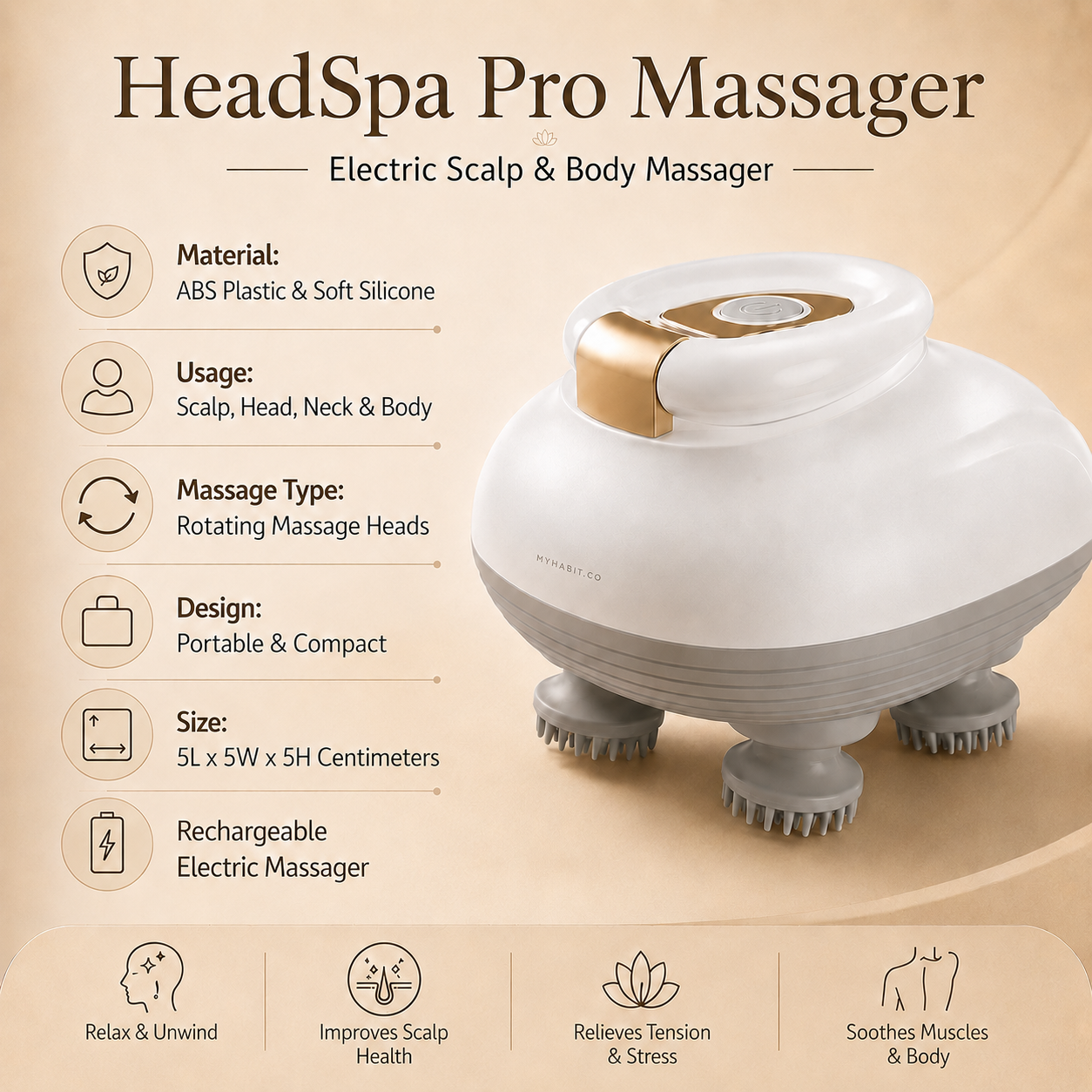 HeadSpa Pro Massager
