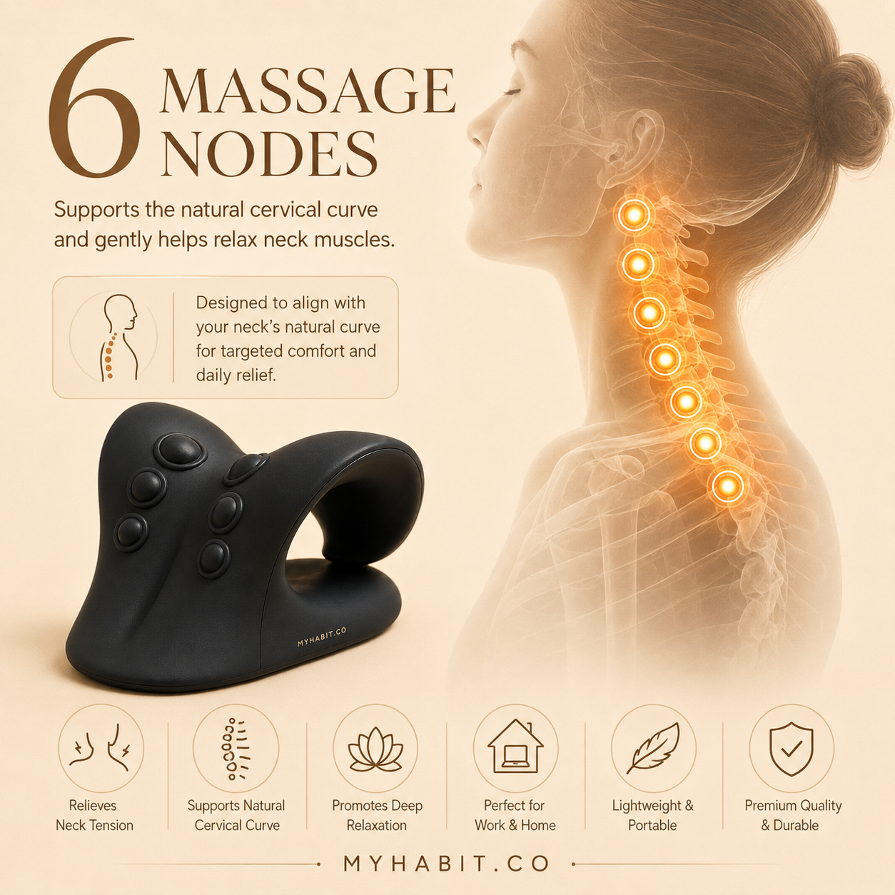 NeckEase™ Cervical  Neck Stretcher