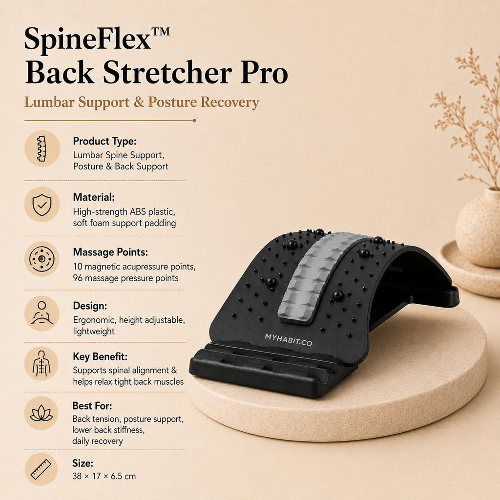 SpineFlex™ Back Stretcher Pro