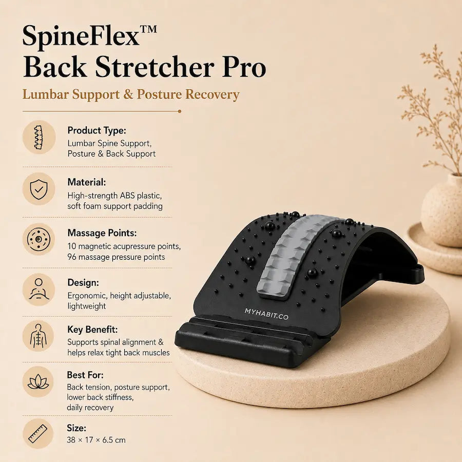 SpineFlex™ Back Stretcher Pro